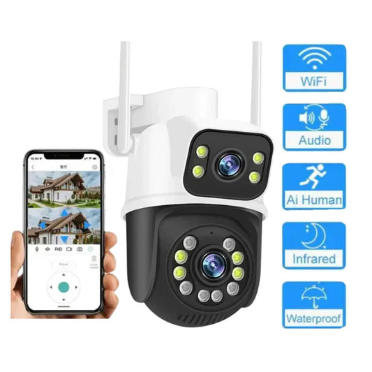 CAMARA DE SEGURIDAD ROTACION 360° - COMPRA 1 y LLEVA 2
