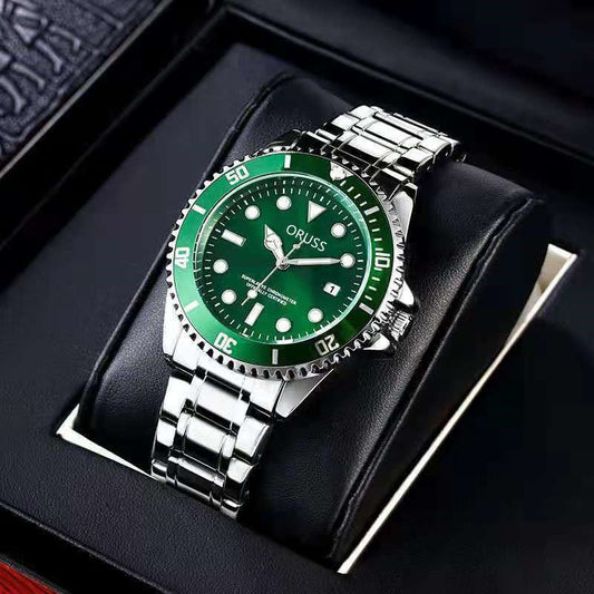 Oruss™ Relógio Prestígio Verde